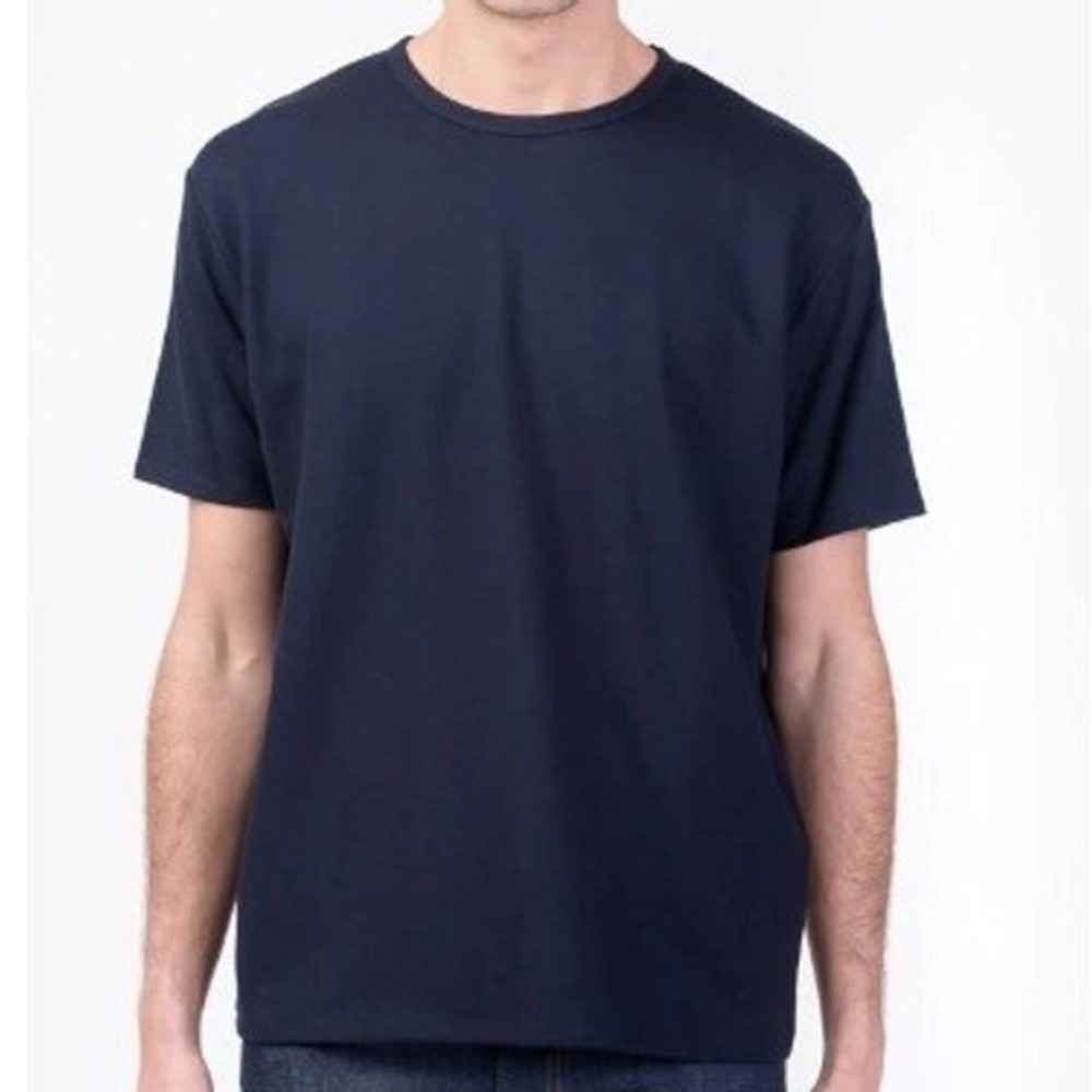 Acne Studios Men's Large Black Niagara Cotton Crew Short Sleeve‎ T Shirt Casual